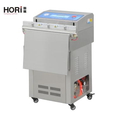 China Gas Flush Horizontal 600 Function External Vacuum Packing Machine With Driven Compressor for sale