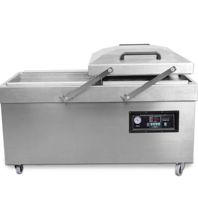 China 2020 Food UPGRADED VERSION: DZ-6002SB3 Double Chamber Groove Vacuum Packing Machine for sale