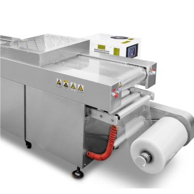 China Save Energy LT-520 Fully Automatic Automatic Blister Vacuum Forming Thermoforming Vacuum Packing Machine For Food Sausage Egg And Spaghetti for sale