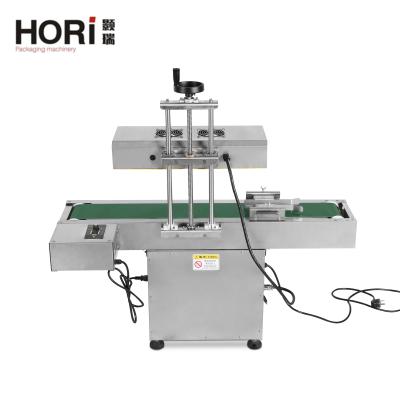 China LTF-2100 Food Aluminum Foil Sealing Machine Beverage Can Sealer Semi-automatic Sealing Packaging Machine for sale