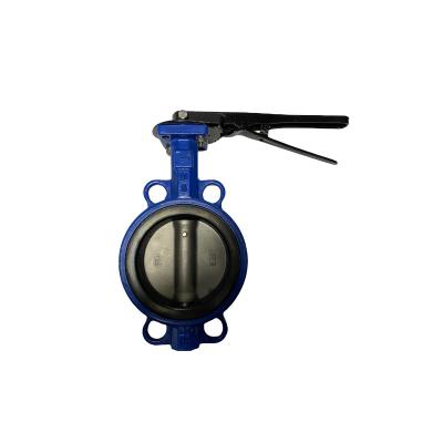 China General Quick handle manual clamping center butterfly valve D71X-16 for sale