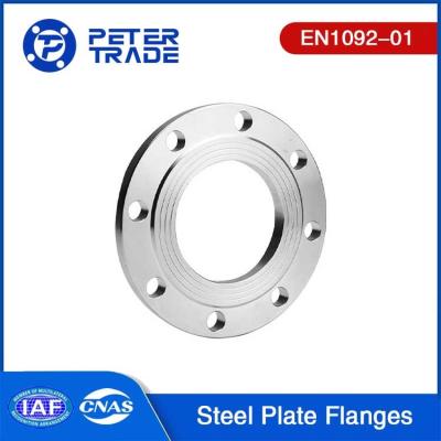 China EN1092-01 TÍPULO 01 Acero inoxidable SS304 SS316L Flange de placa plana PN 63 PLFF en aplicaciones de alta presión en venta