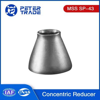 China MSS SP-43 Butt Weld concentrische reducer SCH40 Fo Petrochemische industrie Te koop