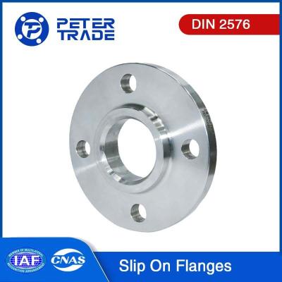 China DIN 2576 PN 10 Slip On RF Flange Stainless Steel Slip On Flanges ASTM A182 F304/F304L/F316/F316L/F304H For Piping System for sale