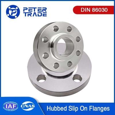 China 3 Inch Slip On Flanges DIN 86030 SORF Flanges To Pipe Welding Carbon Steel A105 PN 16 For Petroleum Industry for sale