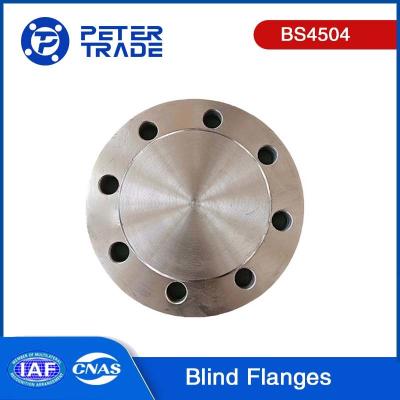 China BS4504 Chapa de flange em branco PN 40 de aço carbono Flange em branco 6 para sistema de tubulação à venda