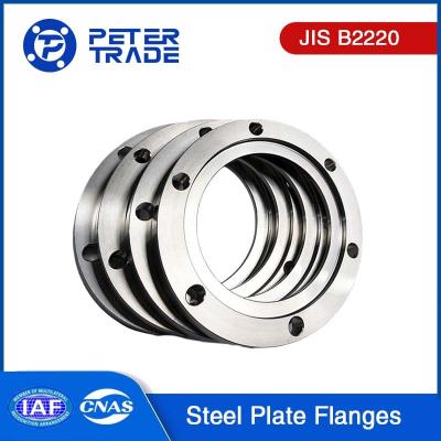 China Stainless Steel Plate Flanges JIS B2220 30K Welding Raised Face Plate Blank Flange for sale