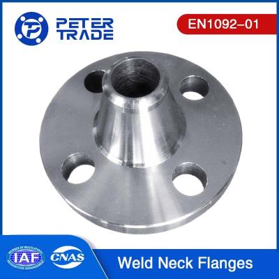 China En1092-01 flanges de aço inoxidável de pescoço de solda de 8 polegadas PN 16 pescoço de solda de face elevada ASTM A182 F304/304H/316/316L à venda