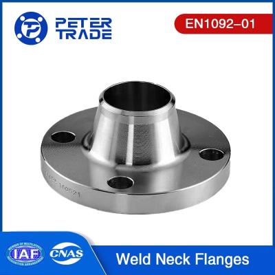 China En1092-01 Raised Neck Flange PN 320 Carbon Steel Weld Neck Flanges for Water Treatment/ Chemical Use for sale