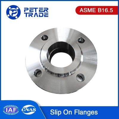 China ASME B16.5 SO Flanges A105 Class 150 Carbon Steel Slip On Flange for Piping Systems for sale