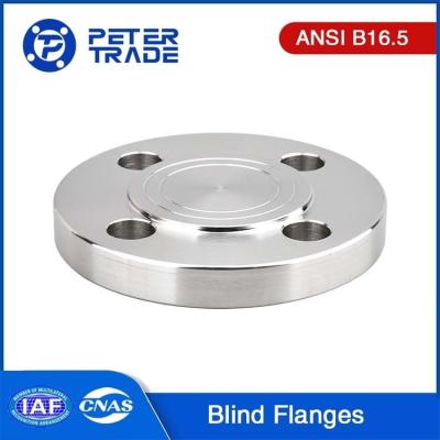 China ANSI B16.5 Class 300 Carbon Steel Blind Flanges A105 A350LF2 Casting Manufacturing Methods for Pipelines BLRF/BLFF for sale