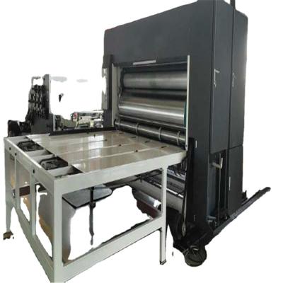 China Corrugated Cardboard Box Printing Semi Automatic Corrugated Flexo Box Printing Slotting Die Cutting Machine for sale