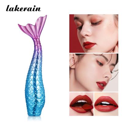 China Vegan Waterproof Shiny Matte Mermaid Lip Gloss by Misty Custom Moisturizing Liquid Lipsticks Makeup Lipstick Waterproof High Gloss Lipstick for sale