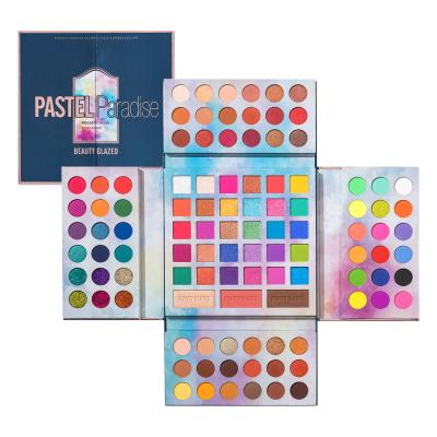 China Paletas Waterproof Glitter Lidschatten Private Label Selena Eyeshadow Waterproof 105 Colors Vegan Kashees Makeup Eyeshadow Palette for sale