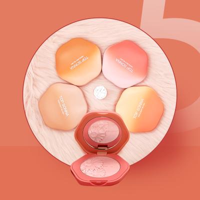 China Vegan Waterproof Contorno Polvo Private Label Highlight Contorno Shading Shading Pressed Powder Palette Face Highlighter Bar Makeup for sale