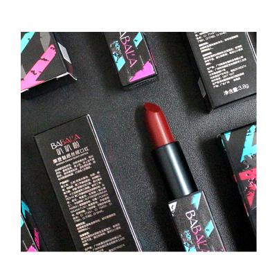 China Matte Non-Stick Beauty Makeup Products Waterproof Long Lasting Color Lipstick Nude Luster With Luxury for sale