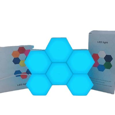 China Residential Hexagon Led Light Hexagon Led Panel Smartphone Garage Lights Hex Light for sale