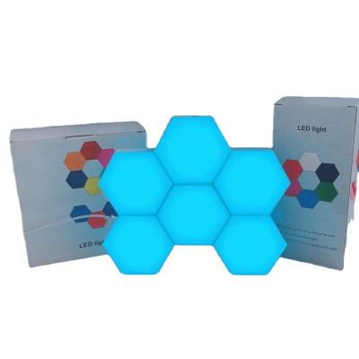 China Residential Hexagon Lights Ceiling Touch Night Led Hexagon Lights Ceiling Light for sale