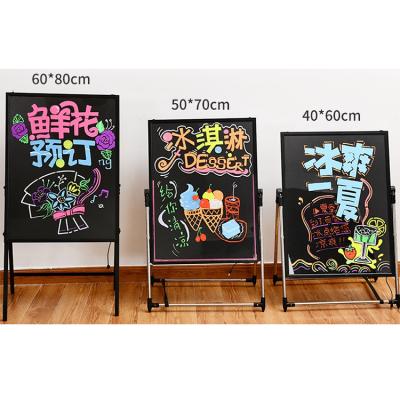 China Tempered Glass Acrylic Led Writing Erasable Note Board Led Erasable Writing Message Board for sale