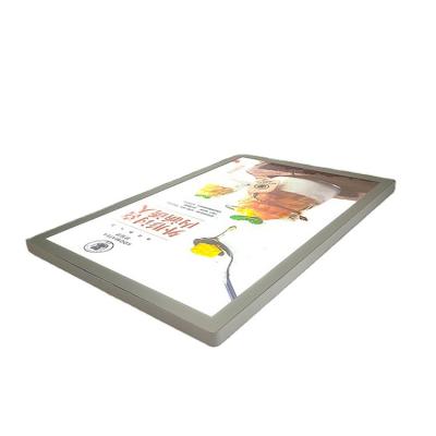 China Aluminum Alloy Frame Led Light Box Advertising Slim Magnetic Advertising Light Box Ultrathin for sale