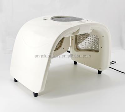 China Led Light Acne Treatment A0702 New Pdt Pdt Therapy Beauty Machine 7 Color With Hot Cold Nano Mist Jet for sale