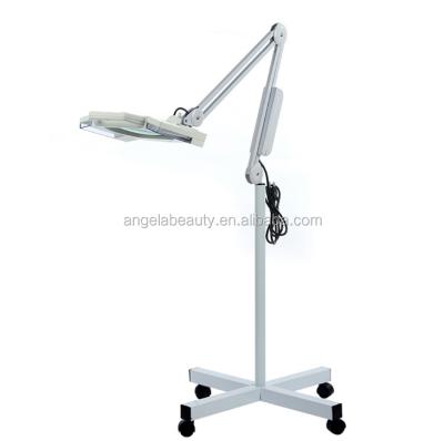 China Wholesale A1026 Beauty Salon Medical Standard Standing Magnifying Lamp With Led Lighting for sale