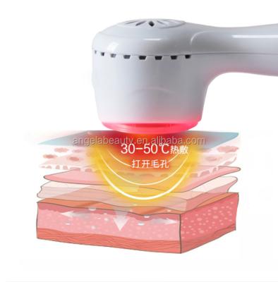 China Face Lift A0026 2 in 1 Hot Cold Red and Blue LED Light Therapy Eye Massager Skin Tightening Machine for sale