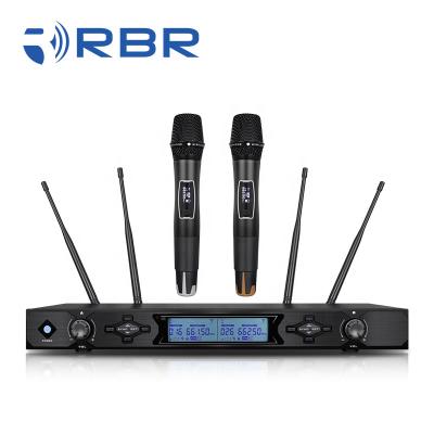 China UHF bm820 Digital USB Rechargeable Handheld Wireless Microphone System Unique Driver ID Technology for sale