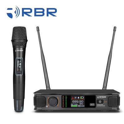 China AF LED & Professional RF Wireless Light Digital Circuit bm681 Wireless Microphone Mic System for sale