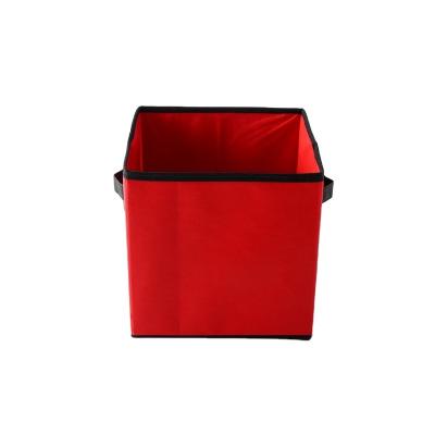 China Viable Collapsible Cube Trash Nonwoven Fabric Storage Box for sale