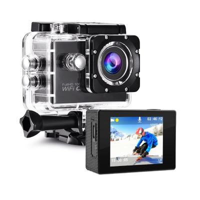 China Multi Function 2 Inch 30fps 1080P Tongue Support HD Wifi Action Recording Waterproof Camera for sale