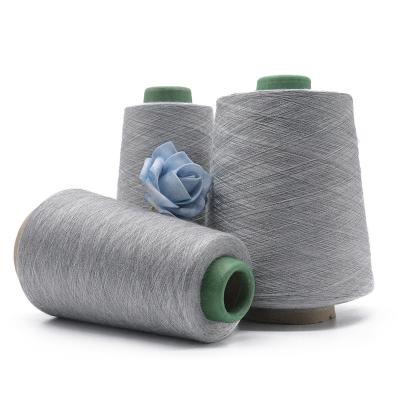 China New Product Sustainable Polyester Blend Yarn , Blend Combed Compact Spinning Seam Knitting Weaving Blended 32S Yarn for sale