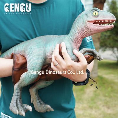 China Dino Park Dinosaur Hand Puppet Simulation Dinosaur Baby Dino Park Handmade for sale