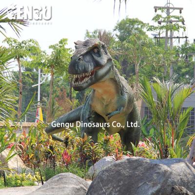 China Outdoor Playground Playground Trade Assurance Fiberglass Dinosaur Tyrannosaurus Rex for sale