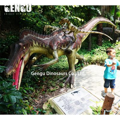 China Art Fiberglass Dinosaur For Sale Outdoor High Simulation Artificial Outdoor Displays for sale