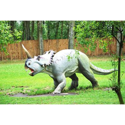 China Resin outdoor outdoor dinosaur statue playground dinosaur fiberglass playground animal model for sale