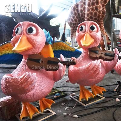 China Hot Sale Parrot Cartoon Steel Handmade Model Animal Model for sale