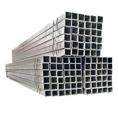 China Liquid Pipe Factory Galvanized Hollow Section Square Steel Pipes For Shelter Structure for sale