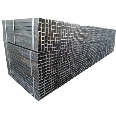 China Fluid Pipe Galvanized Square And Rectangular Hollow Section Steel Pipe And Tube for sale