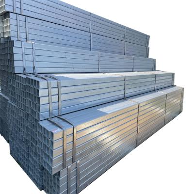 China Liquid Pipe Supply Q235B Galvanized Square Tube 40*40*3.0 Available Sales Adjust Rectangular Tube for sale