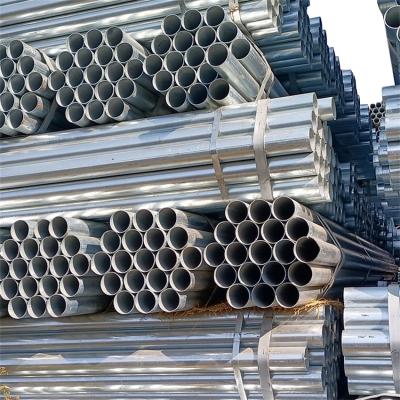 China Liquid pipe 168.3 mm standard hot dip galvanized round steel pipe for sale