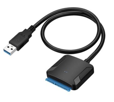 China USB3.0 COMPUTER-COMPUTER SATA with Easy Line DC Interface Drive Cable 2.5/3.5 inch SATA Hard Drive Adapter Cable for sale