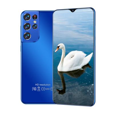 China Dual SIM Card Dual SIM Card Factory Price S21U 7.3inch Mobile Phone Android10 8+256GB Opened Smartphone Global 5G Mobile Phone for sale