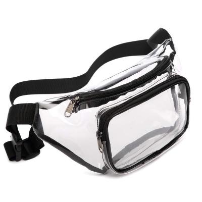 China Custom Fanny Pack Wholesale Promotion Water Proof Pvc Clear Pussy Pack for sale