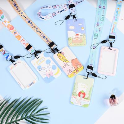 China Nylon or Customize Anime Lanyard with Backing Fabric Custom Nylon Lanyard Key Chain for sale