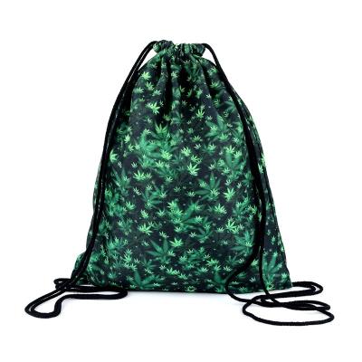 China Waterproof Nylon Eyelet Promotion Polyester Tote Bag Cotton Canvas Drawstring Eco-Friendly Gym Bag for sale