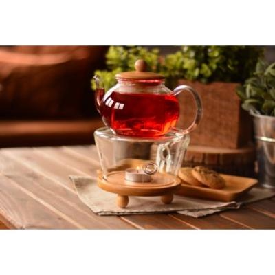 China Sustainable Hand Blown Borosilicate Glass Teapot With Strainer Glass Teapot for sale