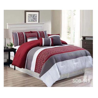 China Home Comforter Set with 2 Pillow Shams Microfiber Comforter Down Alternative Reversible Comforter for sale