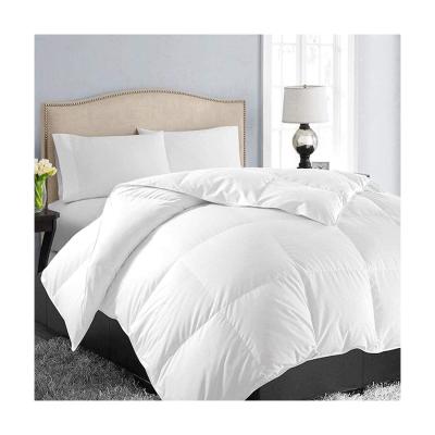 China Microfiber King California King Size Washable Soft Breathable Luxurious 100% Goose Down Comforter Hotel Comforter Sets for sale