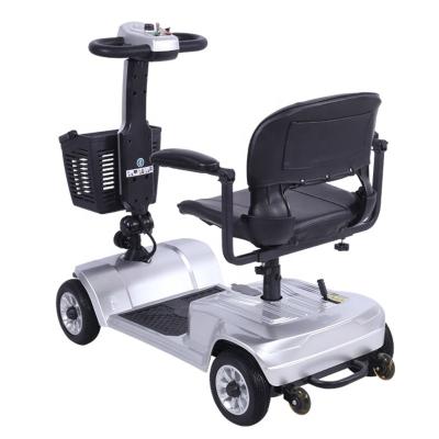 China DEMO Elderly Electric 4 Wheels Handicap Folding Foldable Mobility Scooters for sale